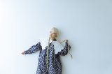 franky grow FULLY EMBROIDERED DETACHABLE WAVY COLLAR　ホワイト　KIDS・WOMAN