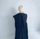 他の写真3: franky grow FULLY EMBROIDERED DETACHABLE WAVY COLLAR　ブラック　KIDS・WOMAN