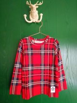 mini rodini CHECK LS TEE