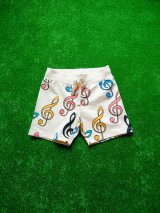 mini rodini CLEF SWEATSHORTS オフホワイト