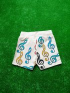 他の写真3: mini rodini CLEF SWEATSHORTS オフホワイト