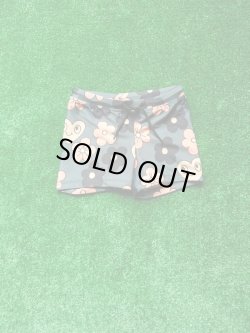 画像1: mini rodini FLOWER SWIMPANTS グレー