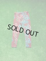 mini rodini DAISY LEGGINGS バーガンディ