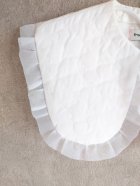 他の写真1: franky grow BEAR QUILTING FRILL BIG COLLAR  ホワイト（※つけ襟のみの販売）