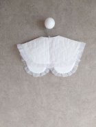 他の写真3: franky grow BEAR QUILTING FRILL BIG COLLAR  ホワイト（※つけ襟のみの販売）