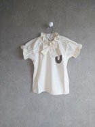 他の写真1: mini rodini HORSESHOE BLUS  オフホワイト