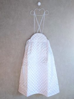 画像2: franky grow QUILTING JUMPER SKIRT　ホワイト