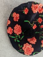 他の写真1: mini rodini Roses Pompom Beret　ブラック