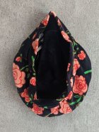 他の写真2: mini rodini Roses Pompom Beret　ブラック