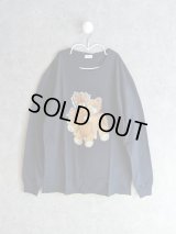 franky grow THREE BEAR L/S TEE　ダークネイビー