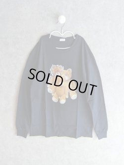 画像1: franky grow THREE BEAR L/S TEE　ダークネイビー