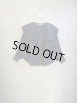 franky grow SAILOR COLLAR BROUSE DYED　ブラック