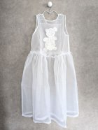 他の写真2: franky grow TAPE EMBROIDERY TULLE DRESS　ホワイト