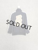 franky grow KUMA EMBROIDERY PATCH TRACK JACKET　ネイビー