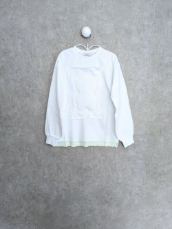 画像1: franky grow WATA KUMA L/S TEE　ホワイト　キッズ・レディースサイズ