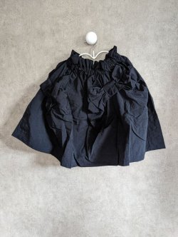 画像4: franky grow BEAR STITCH RIBBON SKIRT　ブラック　キッズ・レディース