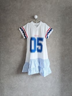 画像1: franky grow UNIFORM DRESS　ホワイト