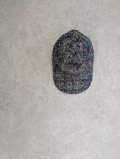 franky grow NEEDLE PUNCHED COTTON TWEED CHECKED CAP