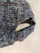 他の写真2: franky grow NEEDLE PUNCHED COTTON TWEED CHECKED CAP