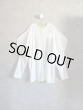 franky grow DOTS TULLE MELLOW SHEER  TOPS　ホワイト