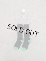 franky grow CONVEY THE WORDS SOCKS　ブラック