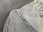 他の写真1: franky grow DOTS TULLE MELLOW SHEER HIGH-NECK TOPS　ホワイト