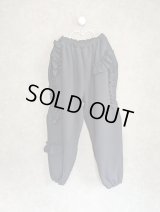 franky grow VORIOUS FRILL DOUBLE AIR PANTS　ブラック