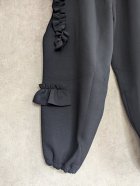 他の写真3: franky grow VORIOUS FRILL DOUBLE AIR PANTS　ブラック