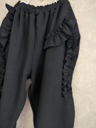 他の写真2: franky grow VORIOUS FRILL DOUBLE AIR PANTS　ブラック