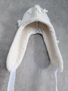 他の写真1: franky grow KNIT HAT アイボリー 　キッズ・レディース