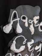 他の写真1: franky grow PUFF PRINTING ART TEE　ブラック　キッズ