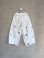 画像1: franky grow HAND-DRAWN Pt.WIDE MACKIN PANTS　ホワイト　キッズ・レディース (1)