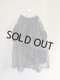 franky grow BEAR FEELS SOLID RIBBON ORGANDY　ブラック　レディース