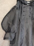 他の写真1: franky grow RIBBON SAILOR COLLAR ORGANDY　ブラック　レディース