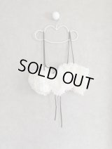 franky grow RIBBON ORGANDY BUSTIER　ホワイト