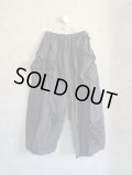 franky grow VARIOUS FRILL PANTS　ブラック