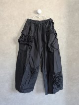 franky grow VARIOUS FRILL PANTS　ブラック