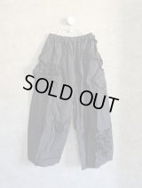 franky grow VARIOUS FRILL PANTS　ブラック
