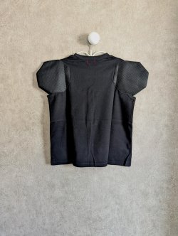 画像2: franky grow DISTORTED SLEEVES TEE　ブラック　キッズ・レディース