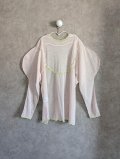 franky grow DOTS TULLE MELLOW SHEER TOPS　ピンク