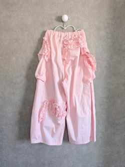 画像2: franky grow VARIOUS FRILL PANTS　ピンク