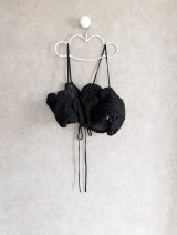 franky grow ALAN KNIT BUSTIER　ブラック