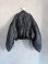 画像3: franky grow GURUGURU QUILT RIBBON BOMBER JACKET　ブラック　レディース (3)