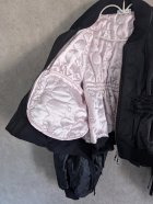 他の写真1: franky grow GURUGURU QUILT RIBBON BOMBER JACKET　ブラック　レディース