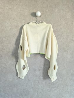 画像2: franky grow CHEESE KNIT PULLOVER　キッズ・レディース
