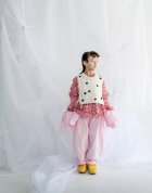 他の写真3: franky grow HAND-KNITTED DOTS VEST　アイボリー