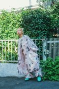 franky grow ORG.PT GATHERED PANTS　ピンク＊シルバー