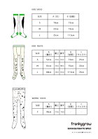 他の写真2: franky grow EYE SOCKS ブラック＊グレーEYES