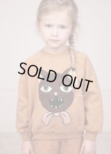 mini rodini Cat Choir Sp Sweatshirt　ベージュ