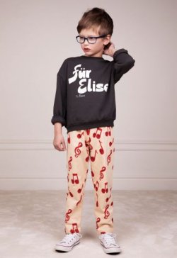 画像1: mini rodini For Elise Sweatshirt　グレー